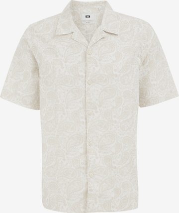 WE Fashion Regular Fit Paita värissä beige: etupuoli
