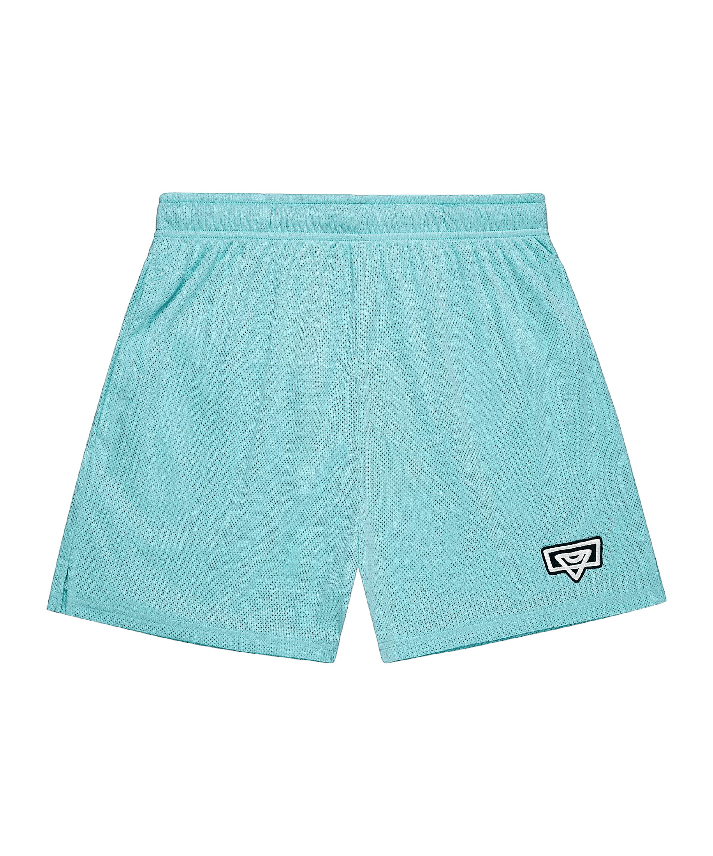 Bucketz Loosefit Shorts in Blau: Vorderseite