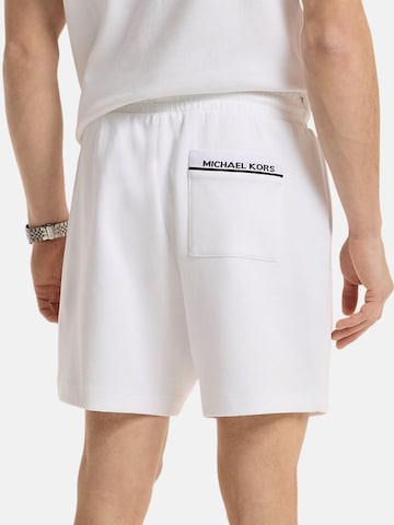 Michael Kors Regular Hose 'MICHAEL KORS BERMUDA BERMUDA'‌‌‌‌‌ in Weiß