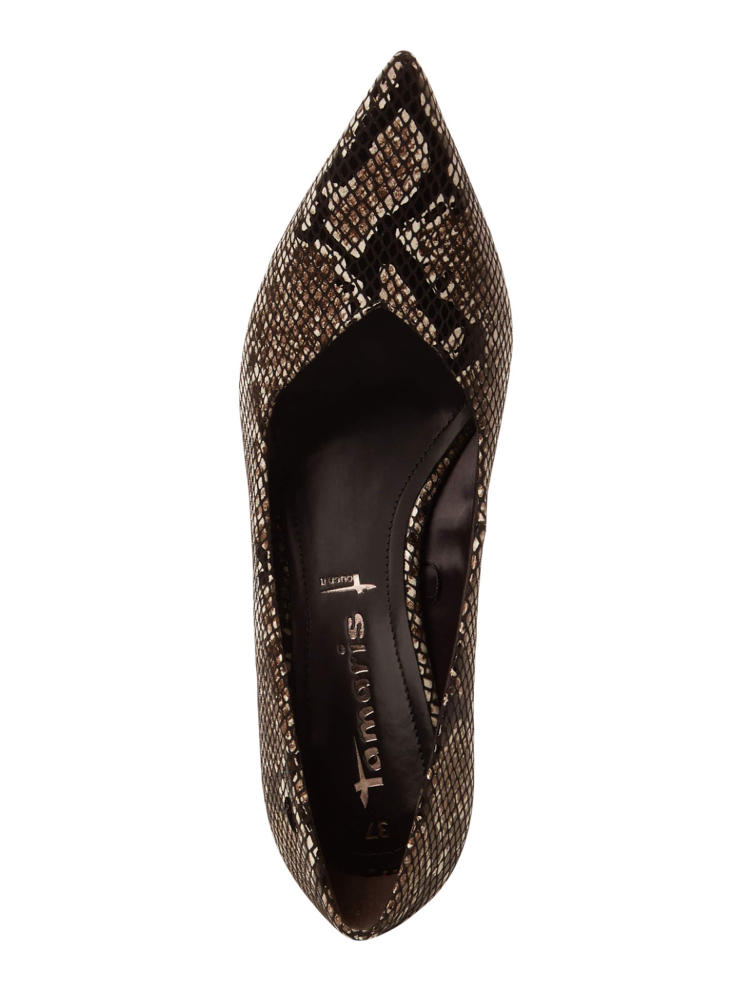 Tamaris Čevlji s peto | črna barva