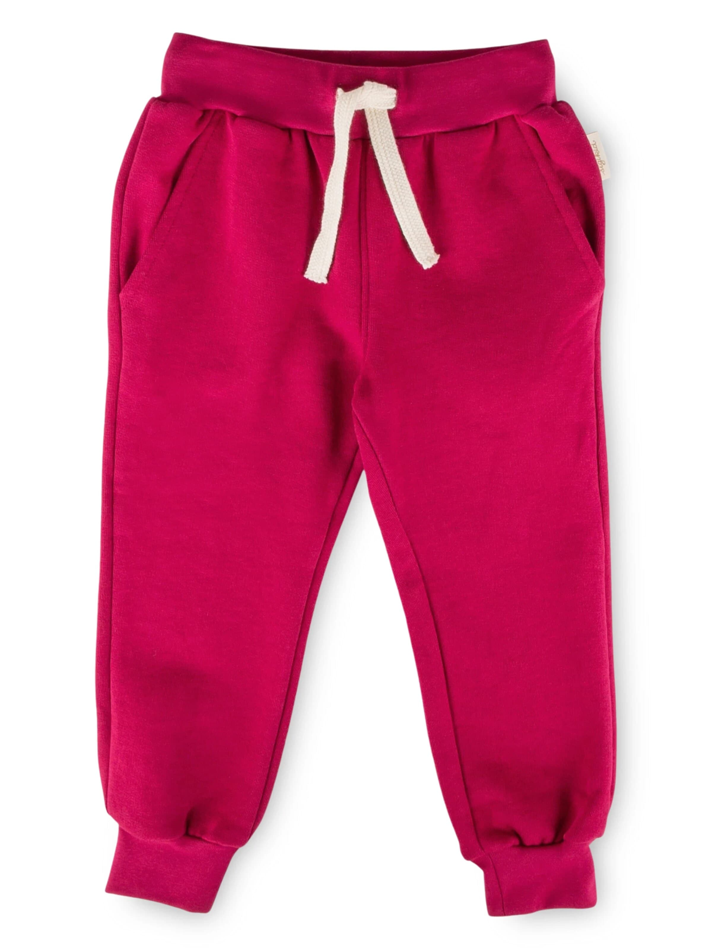 SIGIKID Regular Trousers 'Sweathose' in Pink: front