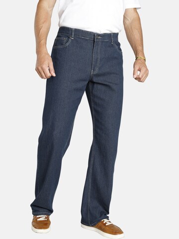 Jan Vanderstorm Regular Jeans 'Soa' in Blauw: voorkant