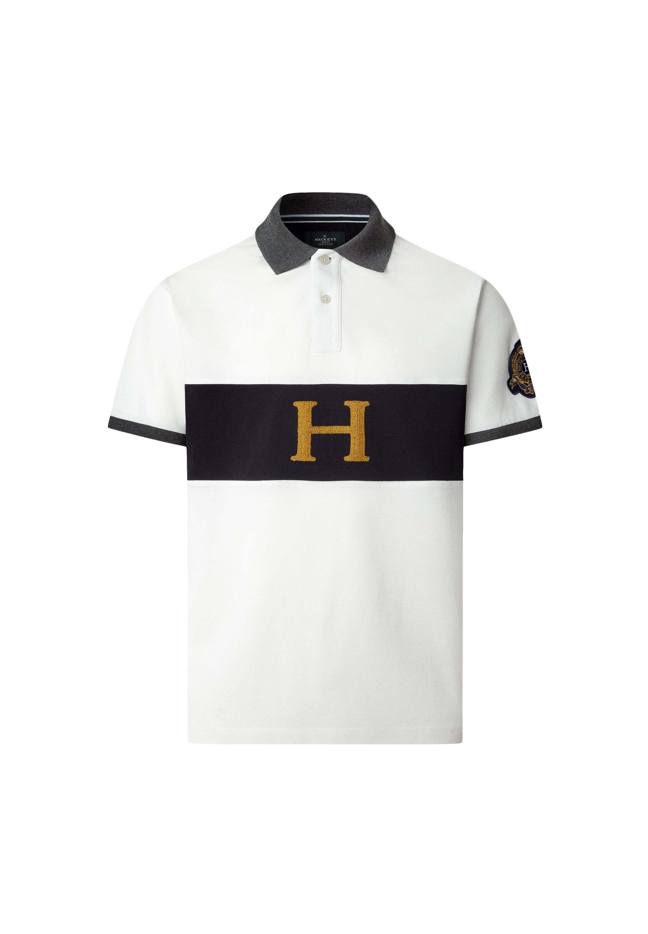 T-Shirt 'Heritage' Hackett London en blanc : devant