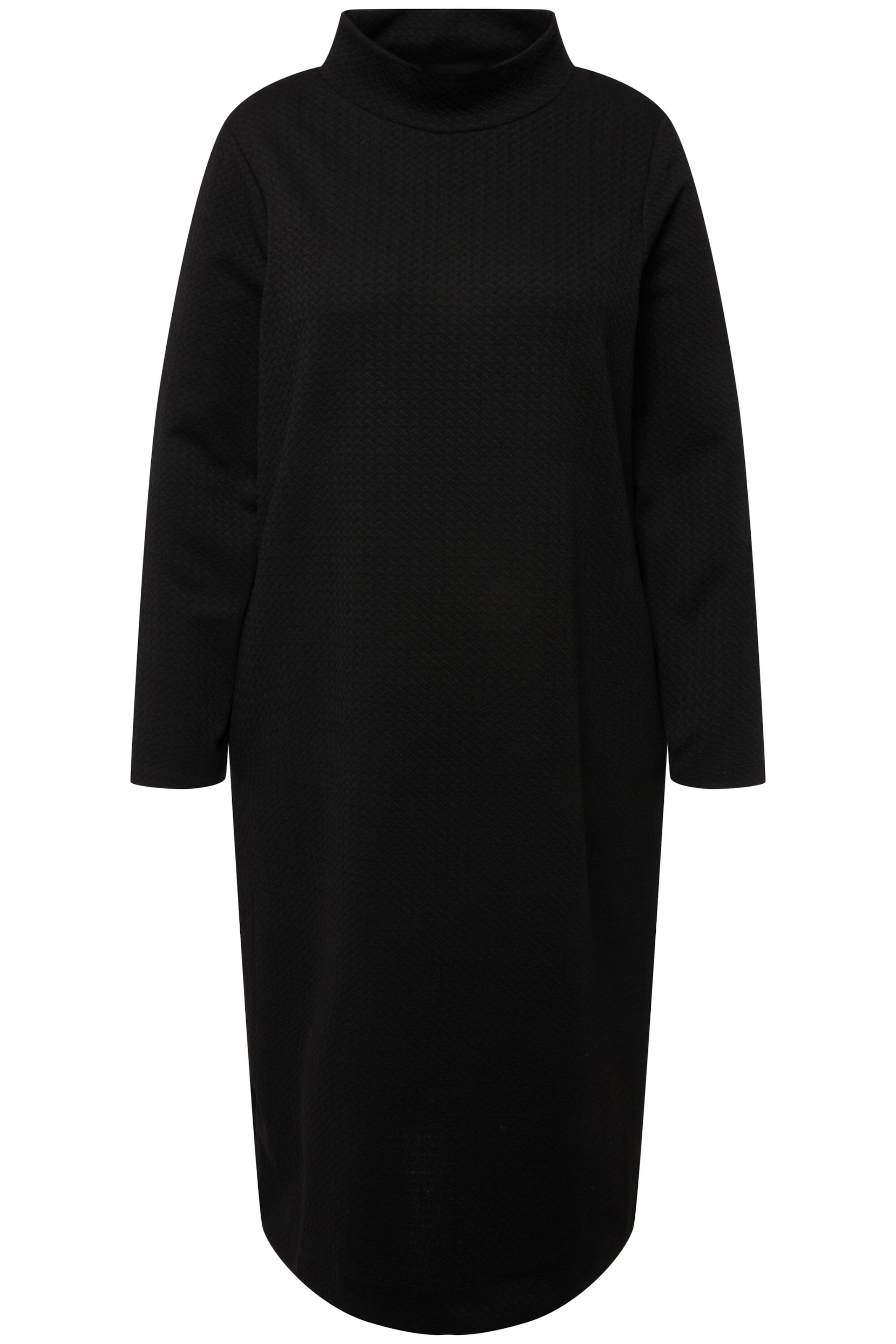 Ulla Popken Jurk in Zwart: voorkant