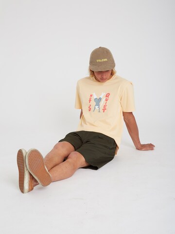 Volcom T-Shirt 'Egle' in Beige