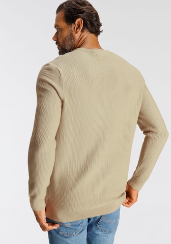 H.I.S Pullover in Beige