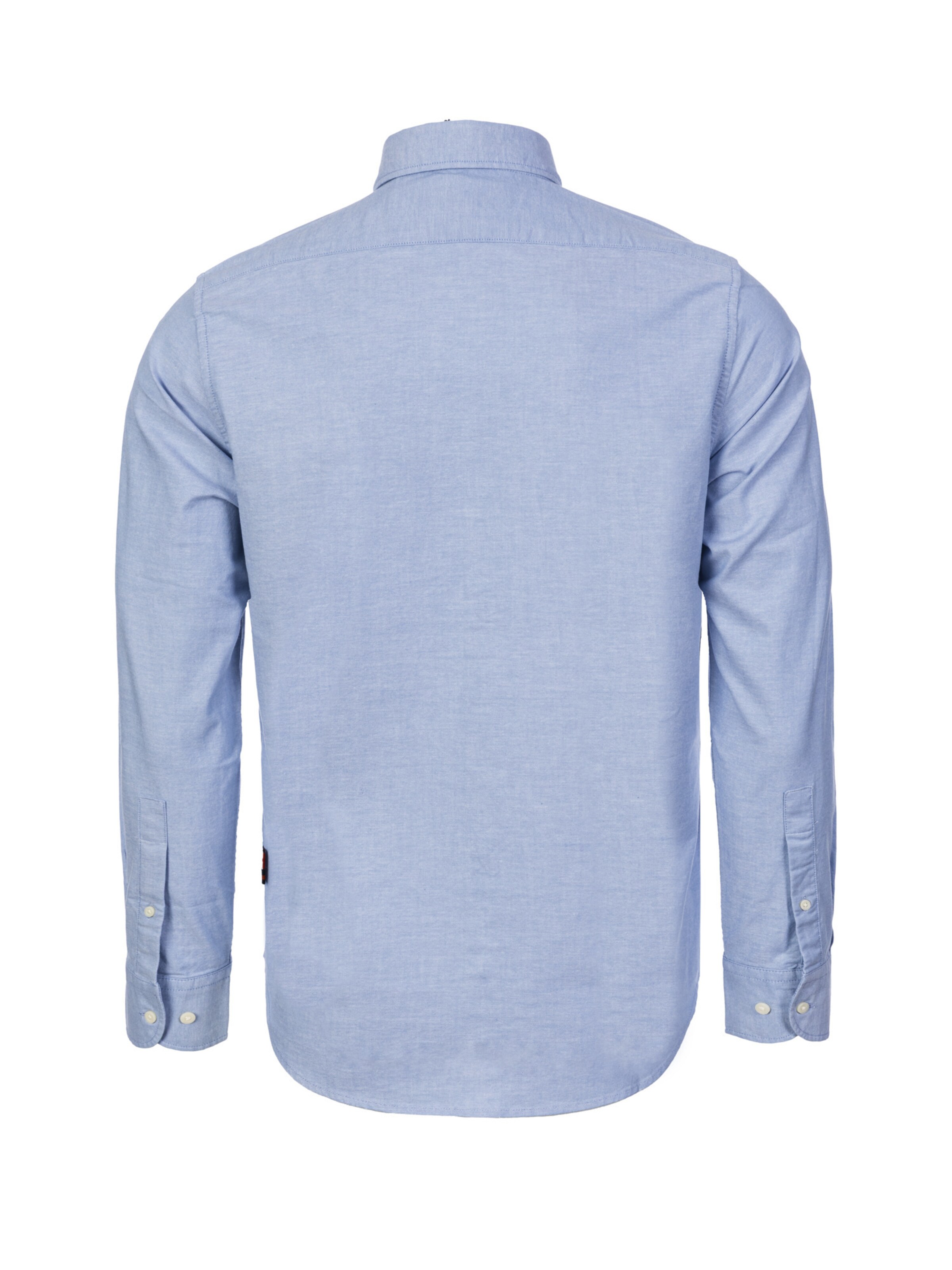 La Martina Regular Fit Hemd ' MBCG01 ' in Blau