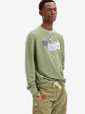 Desigual Sweatshirt in Grün