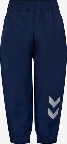 Hummel Tapered Sportbroek in Blauw