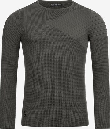 Redbridge Sweater 'Amarillo Arrow' in Grey: front
