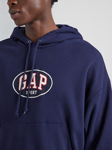 Bluză de molton de la GAP pe albastru