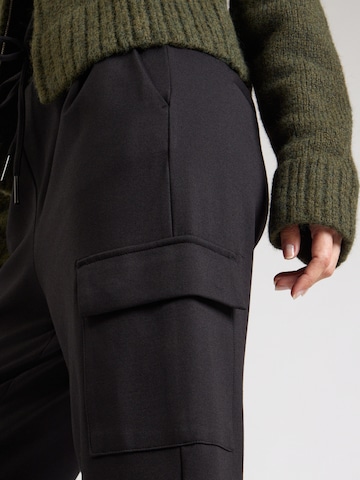 Tapered Pantaloni cu buzunare 'Sa44sha' de la Hailys pe negru