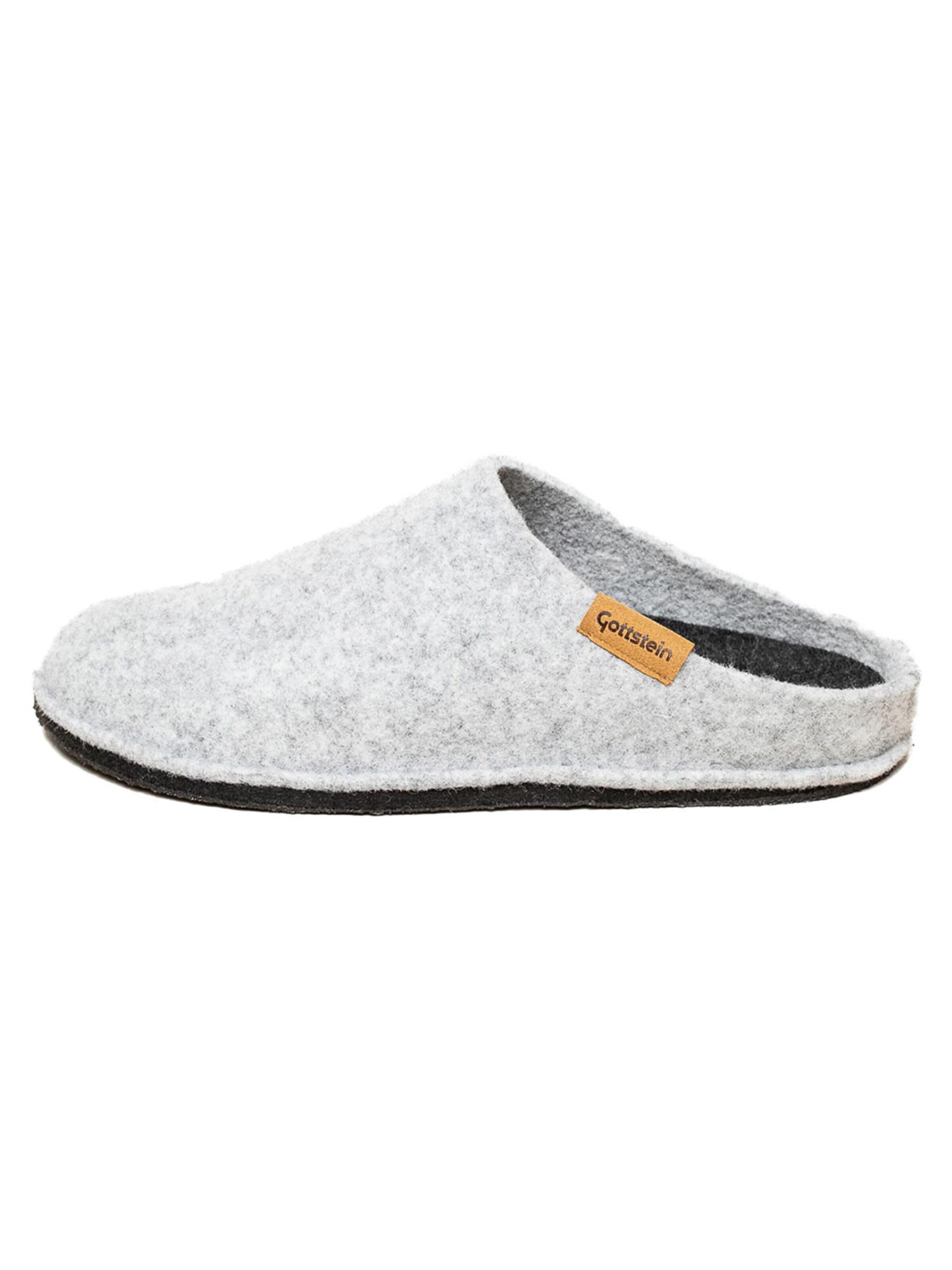 Gottstein Huisschoenen 'Classic-Co' in Grijs: voorkant