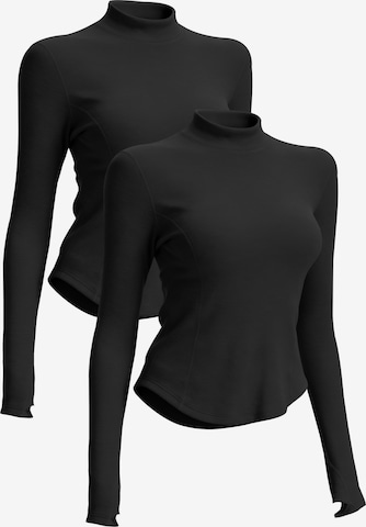 MEETWEE Performance Shirt in Black: front