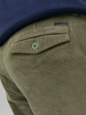 JACK & JONES Regular Chino Pants 'Ace Harvey' in Green