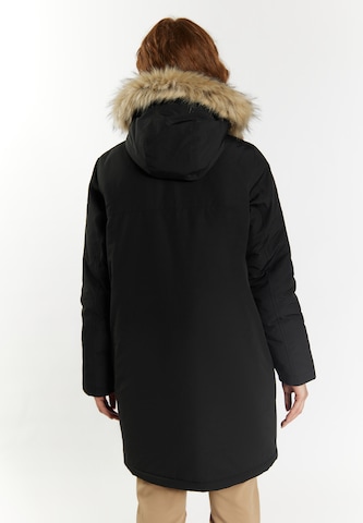 DreiMaster Klassik Winterparka in Schwarz