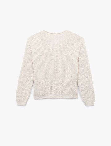 Koton Pullover in Weiß