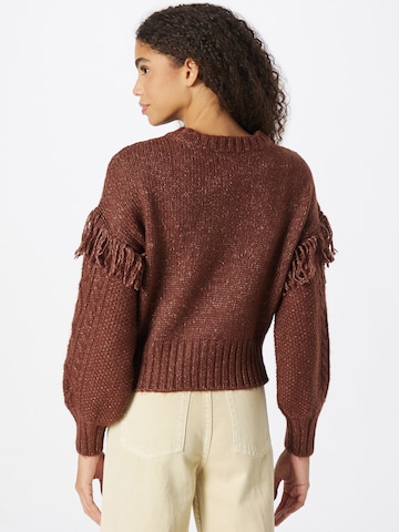 ONLY Sweater 'WANDA' in Brown