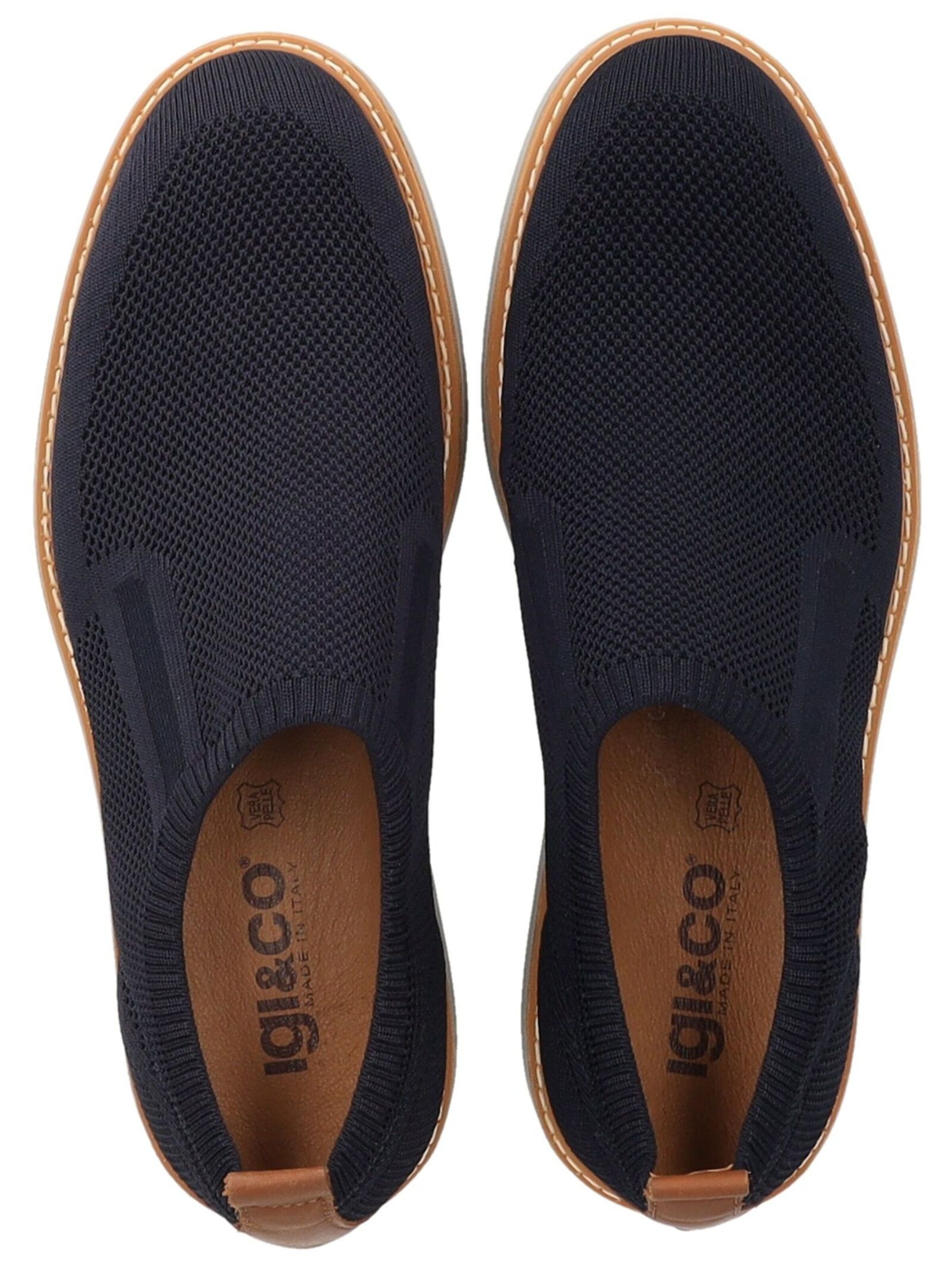Mocassin IGI&CO en bleu