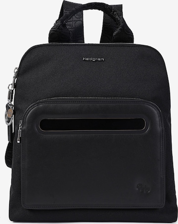 Hedgren Backpack in Black: front