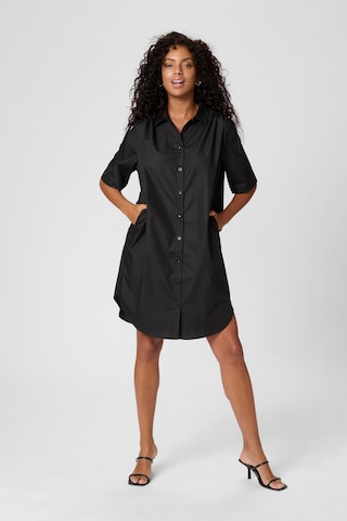 Robe-chemise 'Amayai' Kaffe en noir