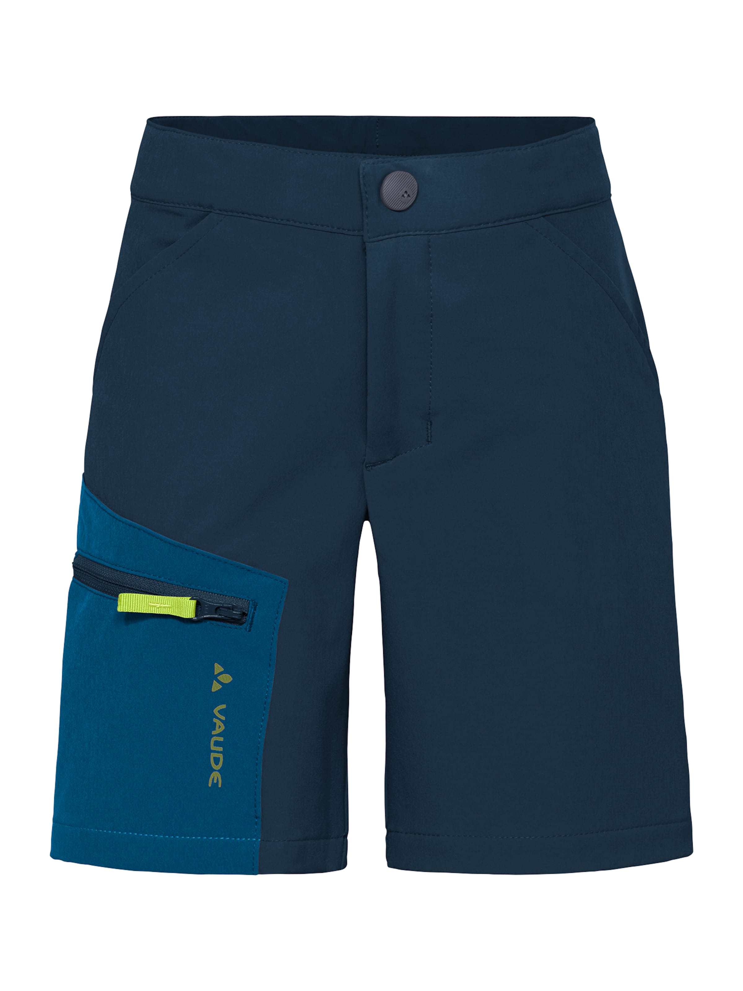 VAUDE Regular Outdoor trousers 'Rokua' in Blue: front