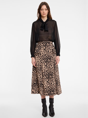 Ana Alcazar Skirt 'Adawa' in Brown