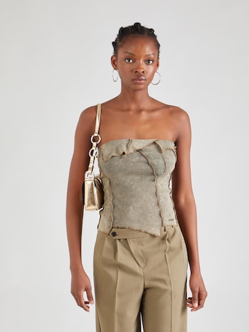 BDG Urban Outfitters - Top de punto en gris