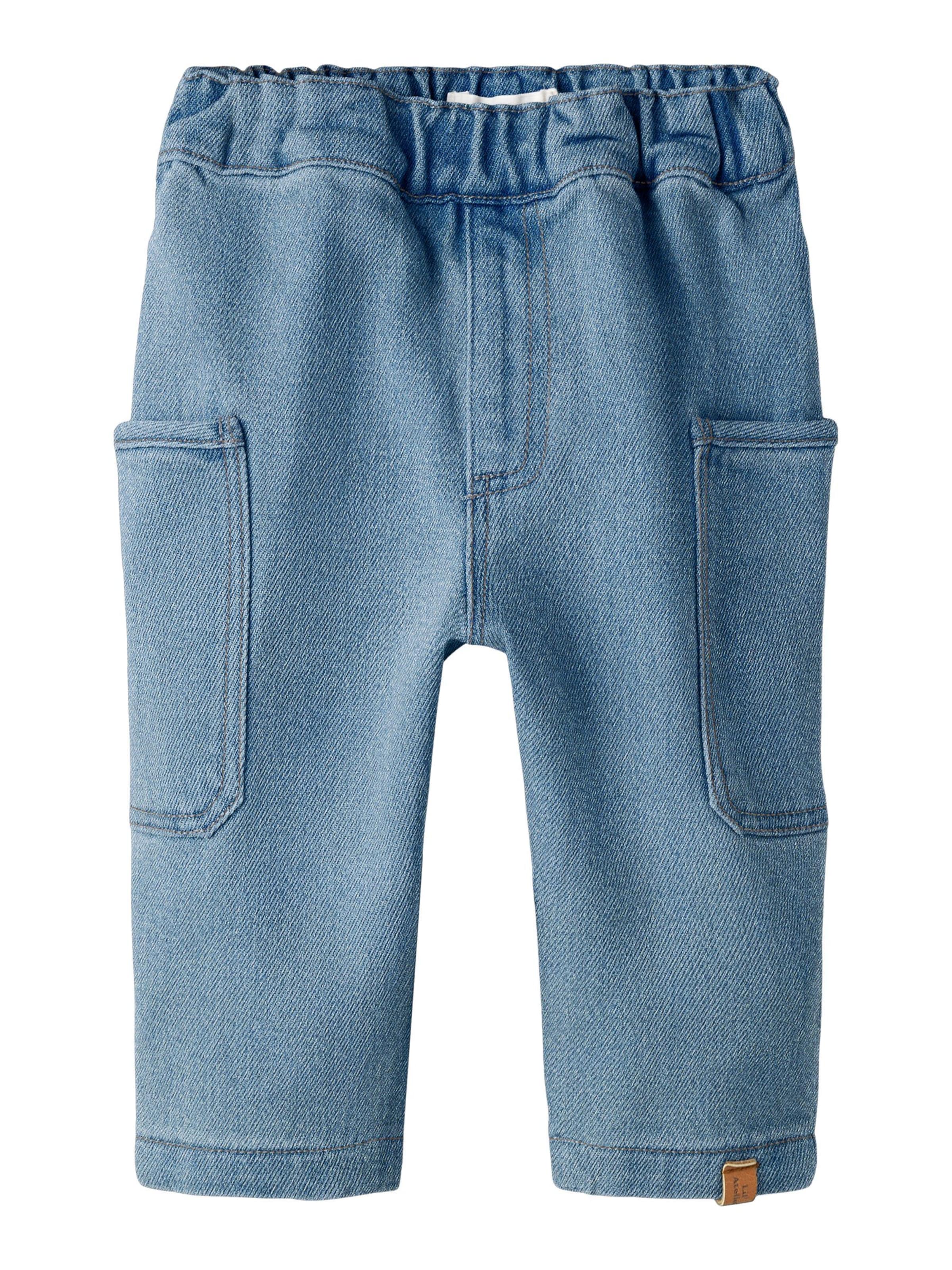 Lil'Atelier Loose fit Jeans in Blue: front