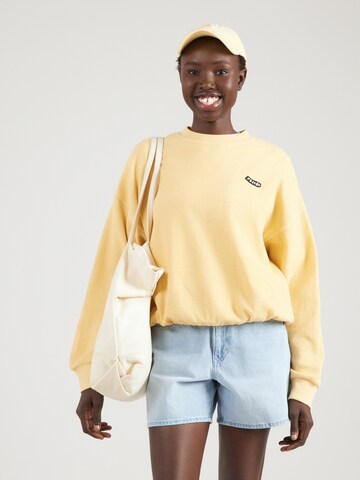 Volcom Collegepaita 'SWEETERRY' värissä keltainen: etupuoli