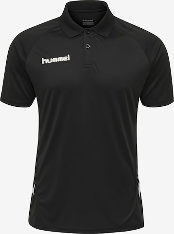 T-Shirt fonctionnel Hummel en noir : devant