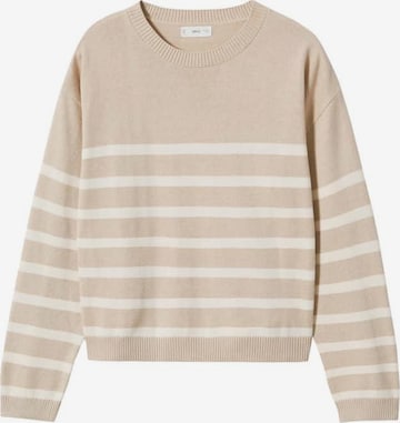 MANGO TEEN Sweater 'Roma' in Beige: front