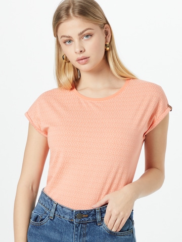 T-shirt 'Dione' Ragwear en orange : devant