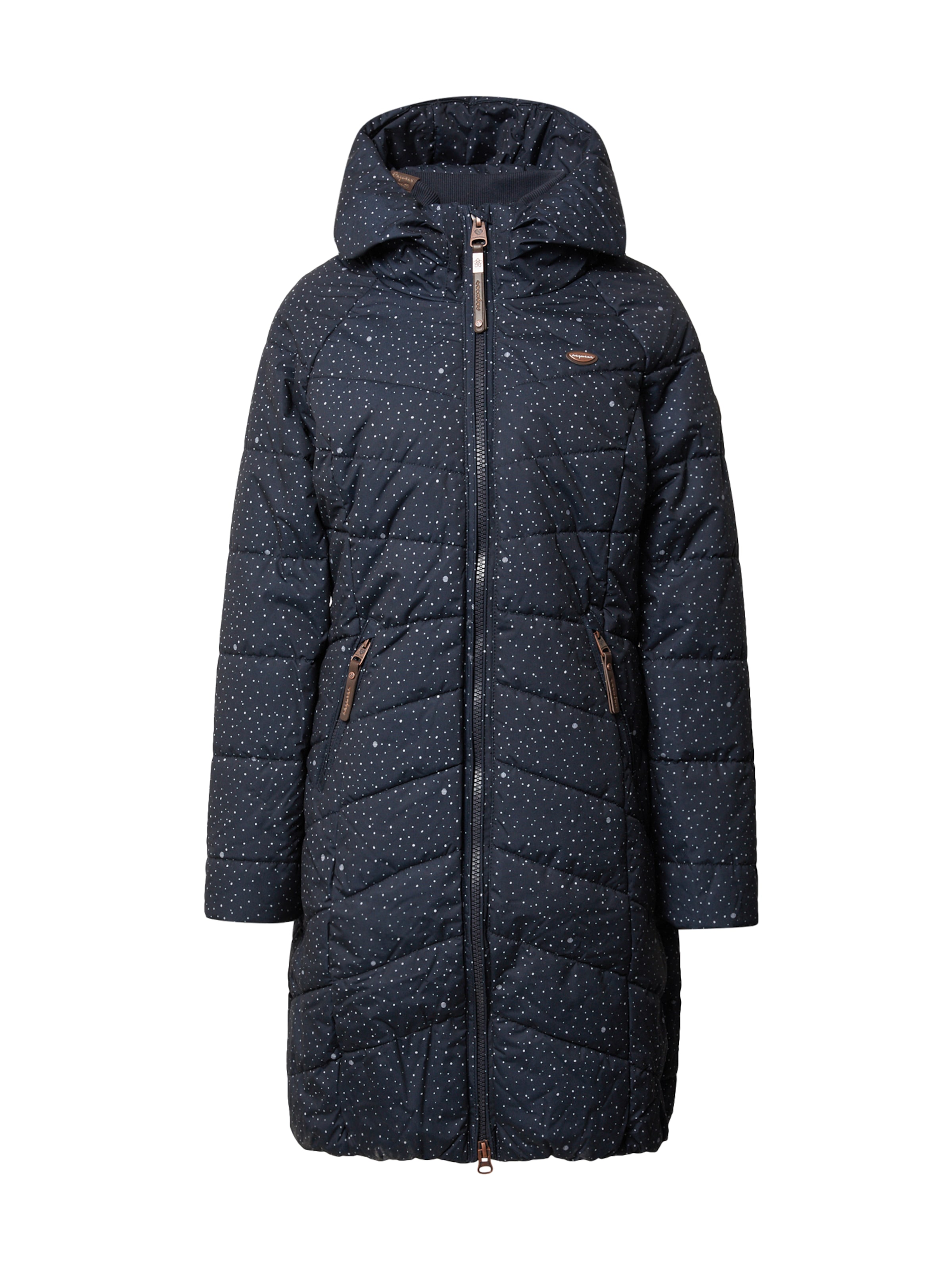 Ragwear - Abrigo funcional 'Dizzie' en azul: frente
