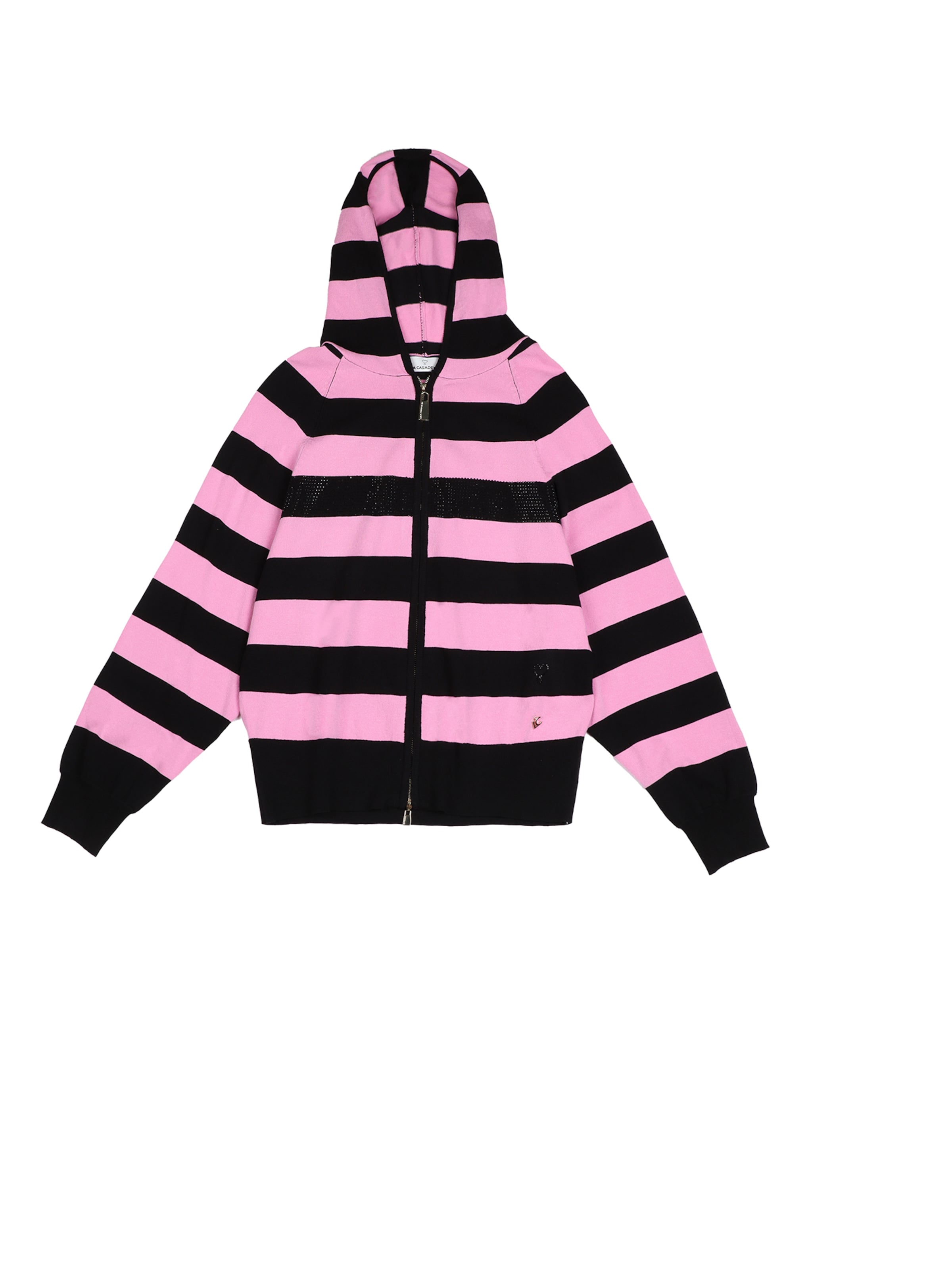 Lola Casademunt Sweat-Jacken in Pink: Vorderseite