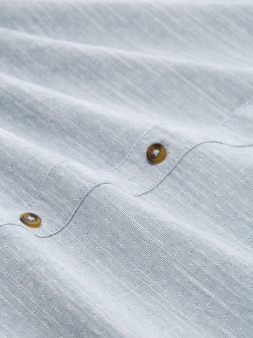 TOM TAILOR Rovný strih Košeľa - Modrá