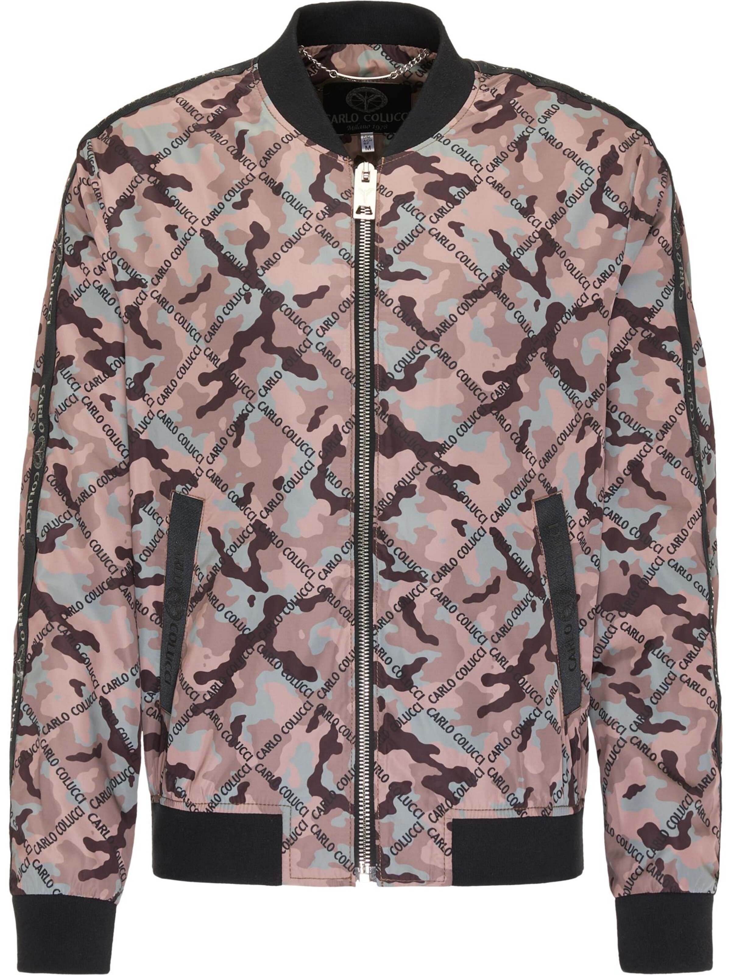 Carlo Colucci Veste mi-saison ' Collodoro ' en mélange de couleurs, Vue avec produit