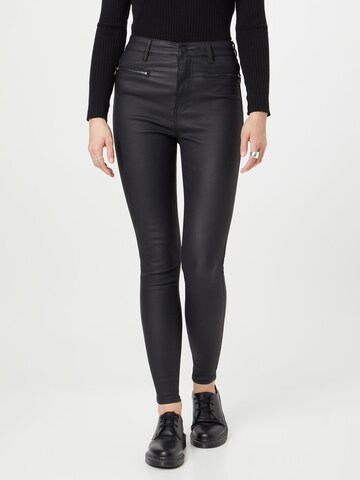 Skinny Pantalon NLY by Nelly en noir : devant