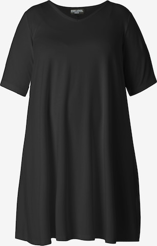 BASE LEVEL CURVY Summer Dress 'Abernathy' in Black: front