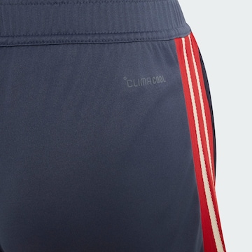 ADIDAS PERFORMANCE Slimfit Sportbroek 'France' in Blauw