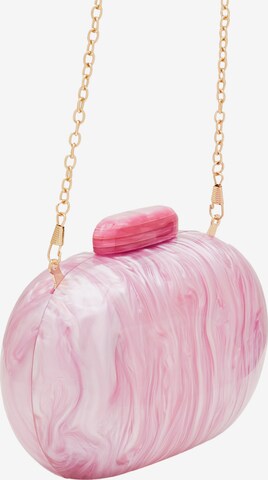 faina Clutch in Pink