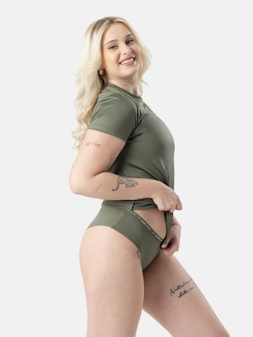 Culotte 'Leafletic Mid Rise Hipsters/Brief' LEAFLETIC en vert
