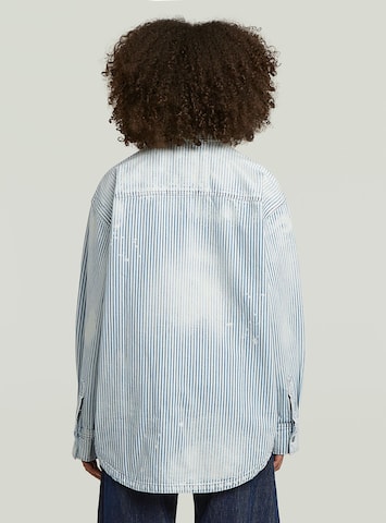 G-STAR Overshirt in Blau
