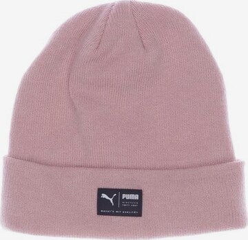 PUMA Hat & Cap in One size in Pink: front