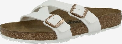 BIRKENSTOCK Pantolette 'Yao Balance normal' in weiß, Produktansicht