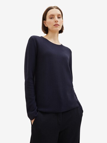 TOM TAILOR Pullover in Blau