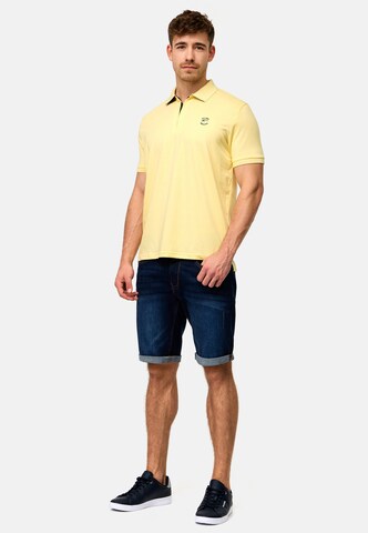 T-Shirt 'Yonah ' INDICODE JEANS en jaune