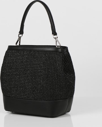 Seidenfelt Manufaktur Crossbody Bag in Black: front