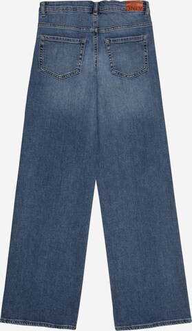KIDS ONLY Wide leg Jeans 'Madison' in Blauw