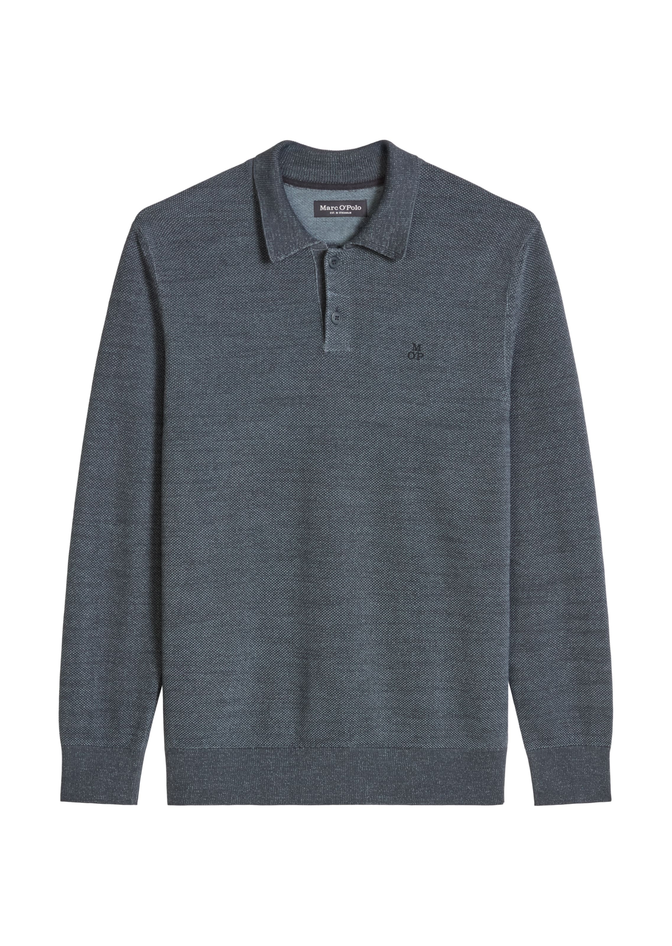Marc O'Polo Shirt in Blauw: voorkant